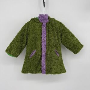 HALLOWEEN CREATIONS‎ VINTAGE 2001 KIDS DINOSAUR ZIP UP JACKET 4T